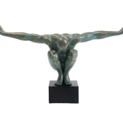 KARE Design Deko Objekt Athlete Xl Antik Grun- Deko & Geschenkartikel