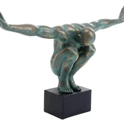 KARE Design Deko Objekt Athlete Xl Antik Grun- Deko & Geschenkartikel