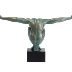 KARE Design Deko Objekt Athlete Xl Antik Grun- Deko & Geschenkartikel