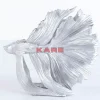 KARE Design Deko Objekt Betta Fish Silber Klein- Deko & Geschenkartikel