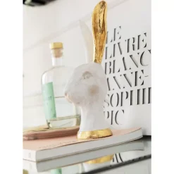 KARE Design Deko Objekt Bunny Gold 30Cm- Deko & Geschenkartikel