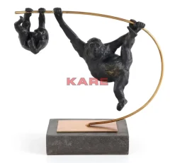 KARE Design Deko Objekt Climbing Monkeys- Deko & Geschenkartikel