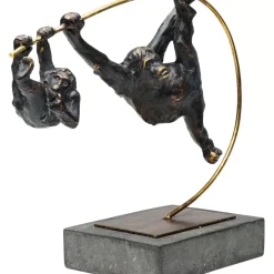 KARE Design Deko Objekt Climbing Monkeys- Deko & Geschenkartikel