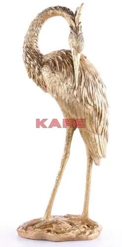 KARE Design Deko Objekt Crane Gold- Deko & Geschenkartikel