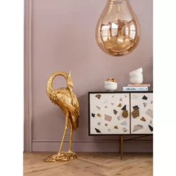 KARE Design Deko Objekt Crane Gold- Deko & Geschenkartikel