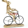 KARE Design Deko Objekt Cyclist Rabbit- Deko & Geschenkartikel