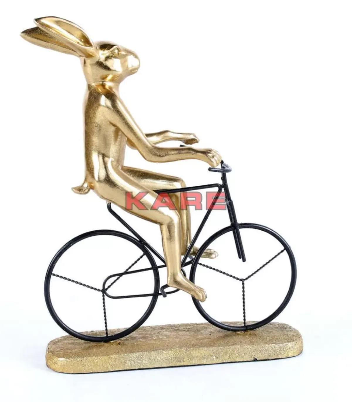 KARE Design Deko Objekt Cyclist Rabbit- Deko & Geschenkartikel