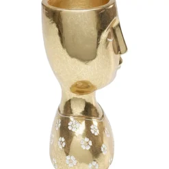 KARE Design Deko Objekt Daisy Head Gold 19Cm- Deko & Geschenkartikel
