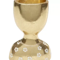 KARE Design Deko Objekt Daisy Head Gold 19Cm- Deko & Geschenkartikel