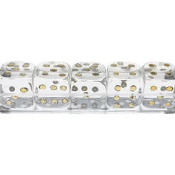 KARE Design Deko Objekt Dice Transparent 17X4Cm- Sonstiges & Zubehör Accessoires