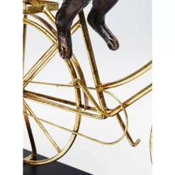 KARE Design Deko Objekt Dog With Bicycle- Deko & Geschenkartikel