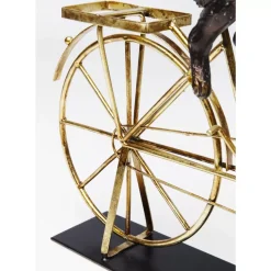 KARE Design Deko Objekt Dog With Bicycle- Deko & Geschenkartikel