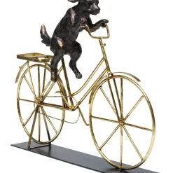 KARE Design Deko Objekt Dog With Bicycle- Deko & Geschenkartikel