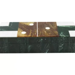 KARE Design Deko Objekt Domino Grun 21X5Cm- Sonstiges & Zubehör Accessoires