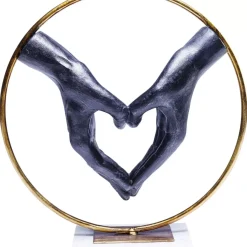 KARE Design Deko Objekt Elements Heart Hand 33,5Cm- Deko & Geschenkartikel