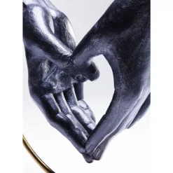 KARE Design Deko Objekt Elements Heart Hand 33,5Cm- Deko & Geschenkartikel