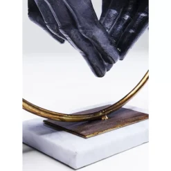 KARE Design Deko Objekt Elements Heart Hand 33,5Cm- Deko & Geschenkartikel