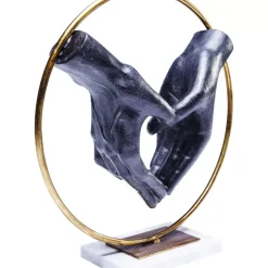 KARE Design Deko Objekt Elements Heart Hand 33,5Cm- Deko & Geschenkartikel