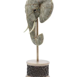 KARE Design Deko Objekt Elephant Head Pearls 49Cm- Deko & Geschenkartikel