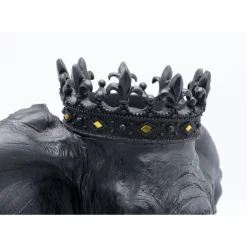 KARE Design Deko Objekt Elephant Royal Schwarz 57Cm- Deko & Geschenkartikel