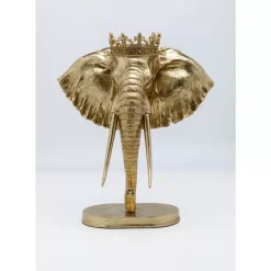 KARE Design Deko Objekt Elephant Royal Gold 57Cm- Deko & Geschenkartikel