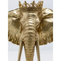 KARE Design Deko Objekt Elephant Royal Gold 57Cm- Deko & Geschenkartikel