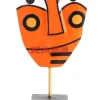 KARE Design Deko Objekt Face Orange 50Cm- Deko & Geschenkartikel