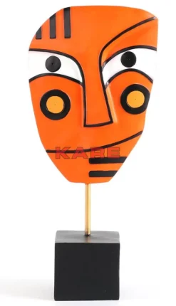 KARE Design Deko Objekt Face Orange 50Cm- Deko & Geschenkartikel