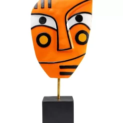 KARE Design Deko Objekt Face Orange 50Cm- Deko & Geschenkartikel
