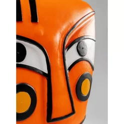 KARE Design Deko Objekt Face Orange 50Cm- Deko & Geschenkartikel