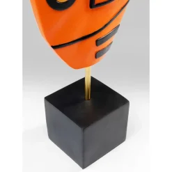 KARE Design Deko Objekt Face Orange 50Cm- Deko & Geschenkartikel