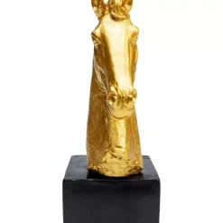 KARE Design Deko Objekt Fidelis Gold 21Cm- Deko & Geschenkartikel