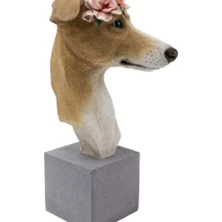 KARE Design Deko Objekt Fiori Greyhound 47Cm- Deko & Geschenkartikel