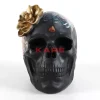 KARE Design Deko Objekt Flower Skull 22Cm- Deko & Geschenkartikel
