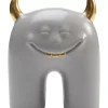 KARE Design Deko Objekt Funny Teeth Grau 15Cm- Deko & Geschenkartikel