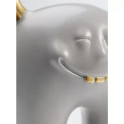 KARE Design Deko Objekt Funny Teeth Grau 15Cm- Deko & Geschenkartikel