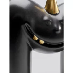 KARE Design Deko Objekt Funny Teeth Schwarz 15Cm- Deko & Geschenkartikel