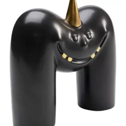 KARE Design Deko Objekt Funny Teeth Schwarz 15Cm- Deko & Geschenkartikel