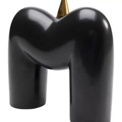 KARE Design Deko Objekt Funny Teeth Schwarz 15Cm- Deko & Geschenkartikel