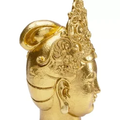 KARE Design Deko Objekt Goddess Head Gold 39Cm- Deko & Geschenkartikel