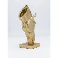 KARE Design Deko Objekt Horse Face Gold 57Cm- Deko & Geschenkartikel