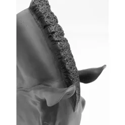 KARE Design Deko Objekt Horse Face Schwarz 57Cm- Deko & Geschenkartikel