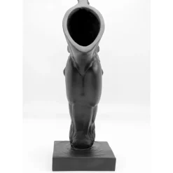 KARE Design Deko Objekt Horse Face Schwarz 72Cm- Deko & Geschenkartikel