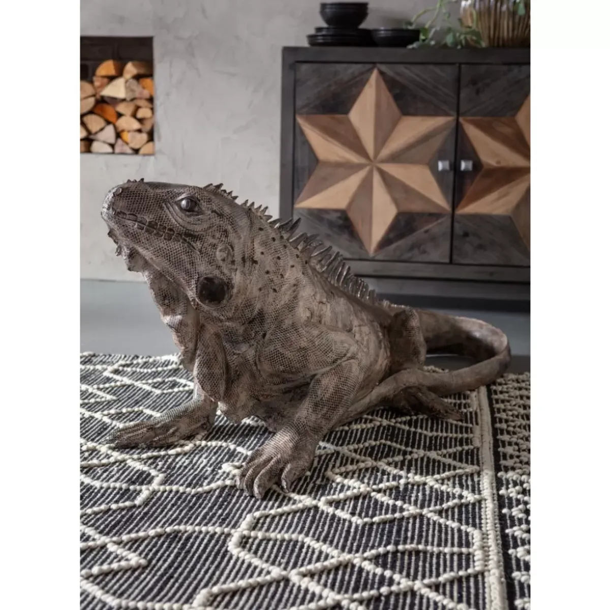 KARE Design Deko Objekt Iguana 135Cm- Deko & Geschenkartikel