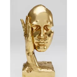 KARE Design Deko Objekt In My Mind Gold 30Cm- Deko & Geschenkartikel