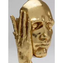 KARE Design Deko Objekt In My Mind Gold 30Cm- Deko & Geschenkartikel