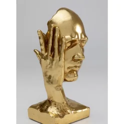 KARE Design Deko Objekt In My Mind Gold 30Cm- Deko & Geschenkartikel
