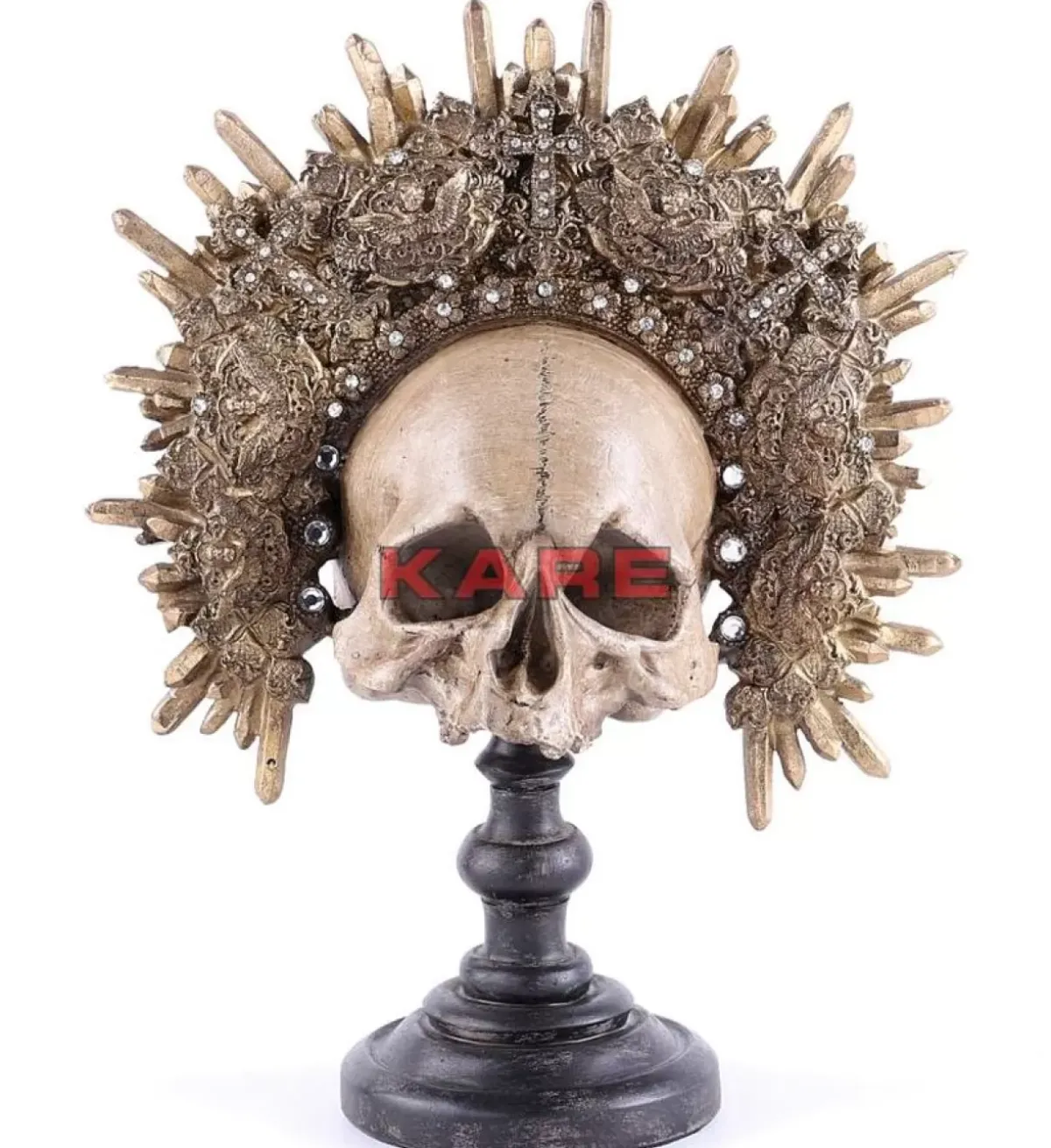 KARE Design Deko Objekt King Skull- Deko & Geschenkartikel