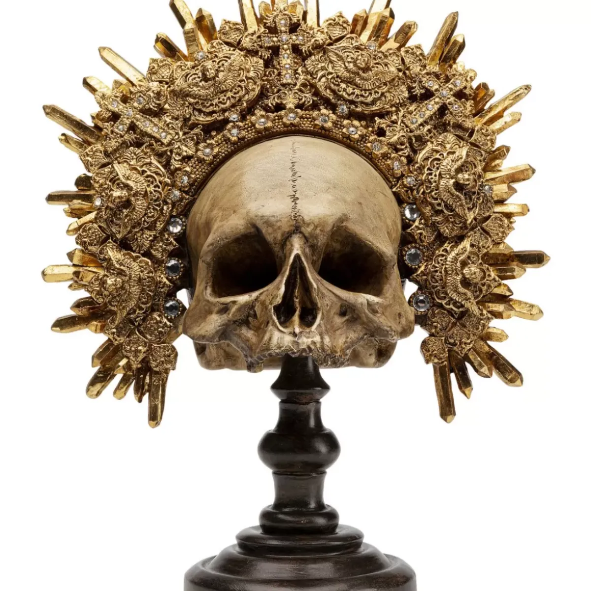 KARE Design Deko Objekt King Skull- Deko & Geschenkartikel