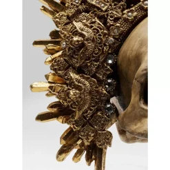 KARE Design Deko Objekt King Skull- Deko & Geschenkartikel